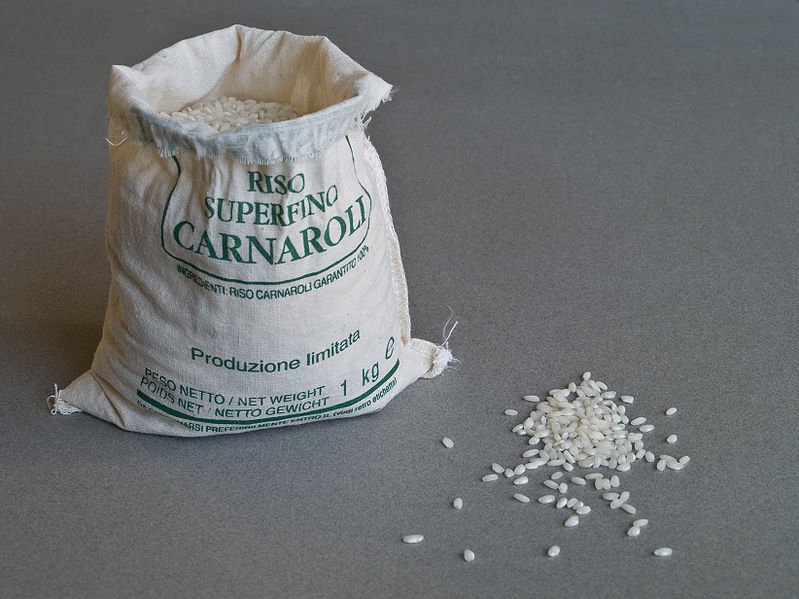 A bag of Carnaroli