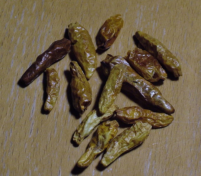 Dried piri-piri